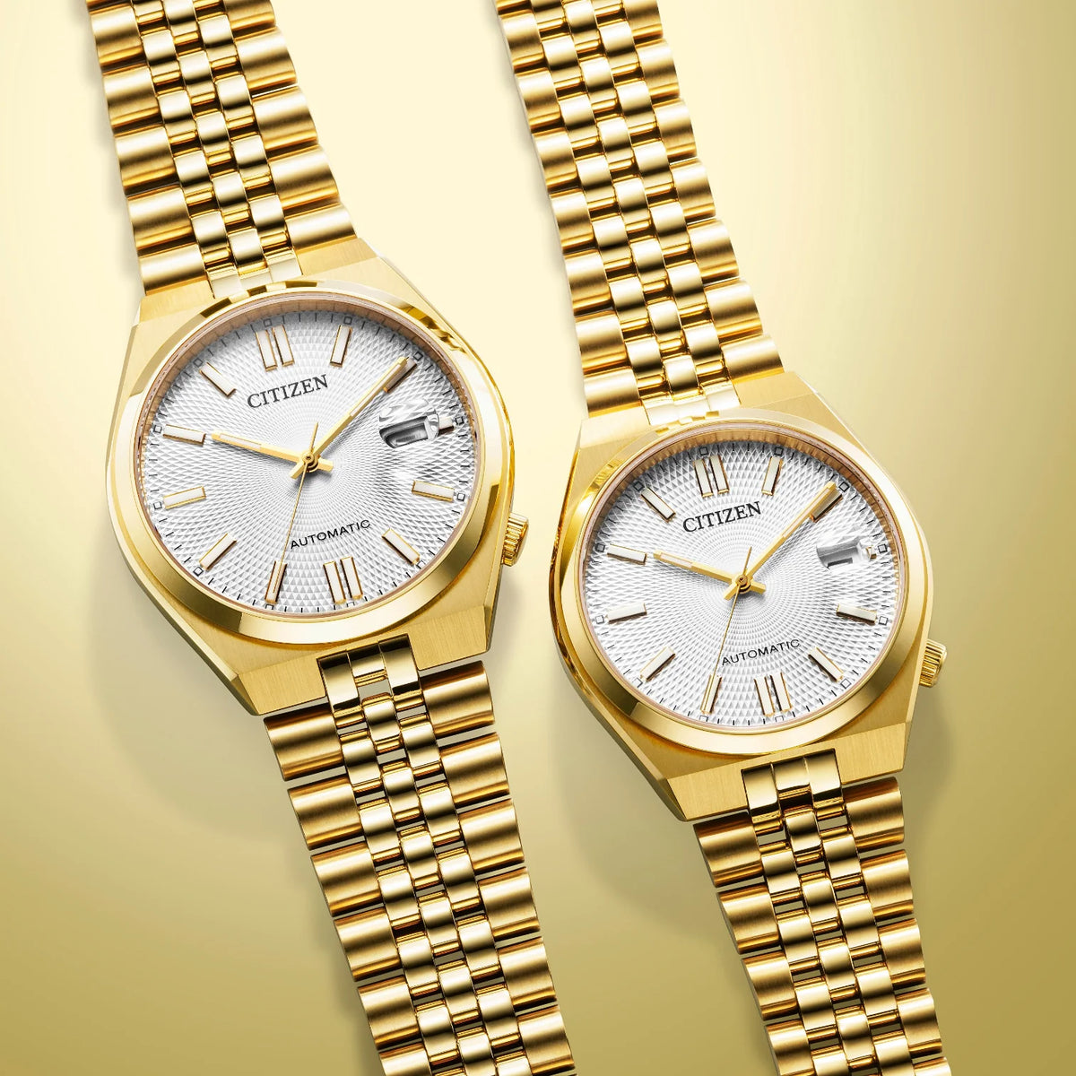 Citizen NK0032-56A Tsuyosa 60 Automatic Gold Stainless Steel Bracelet