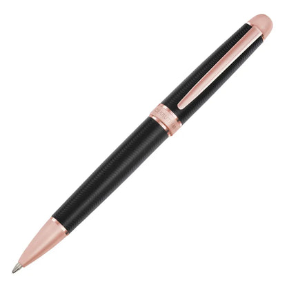 Cerruti 1881 NSI5894E  Holborn Black & Rosegold Ballpoint Pen