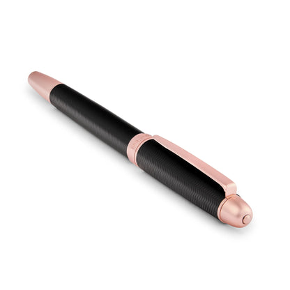 Cerruti 1881 NSI5895E Holborn Black & Rosegold Rollerball Pen