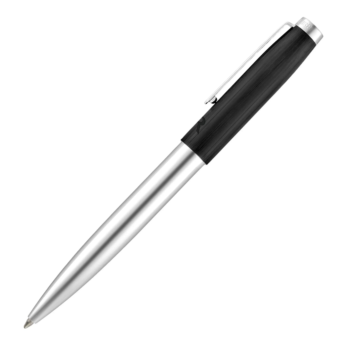 Cerruti 1881 NSP6744A Rivington Black & Chrome Ballpoint Pen