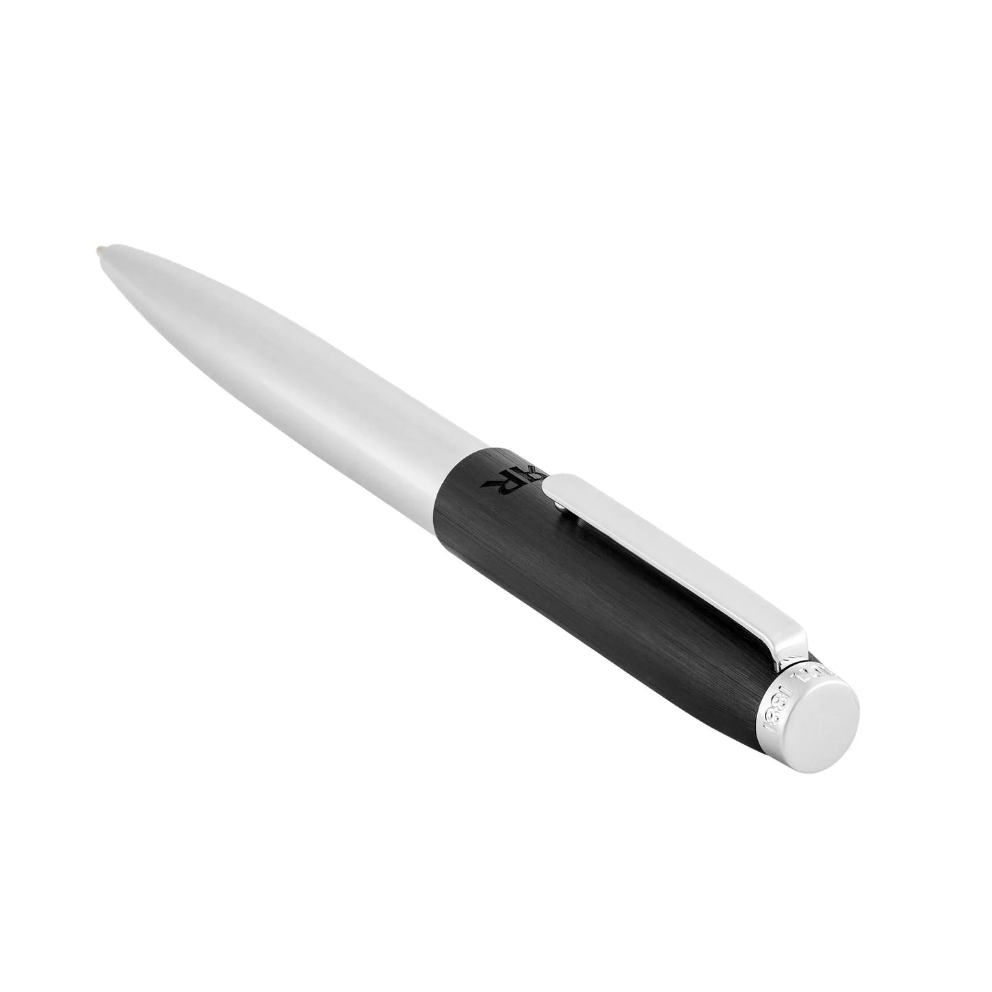 Cerruti 1881 NSP6744A Rivington Black & Chrome Ballpoint Pen