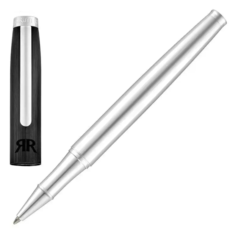 Cerruti 1881 NSP6745A Rivington Black & Chrome Rollerball Pen Cerruti