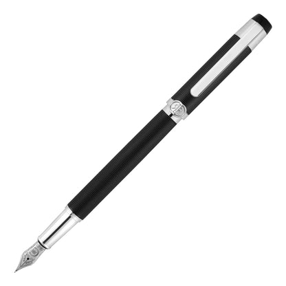 Cerruti 1881 NSQ3292A Regent Black Fountain Pen