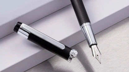 Cerruti 1881 NSQ3292A Regent Black Fountain Pen