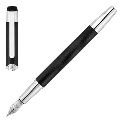 Cerruti 1881 NSQ3292A Regent Black Fountain Pen