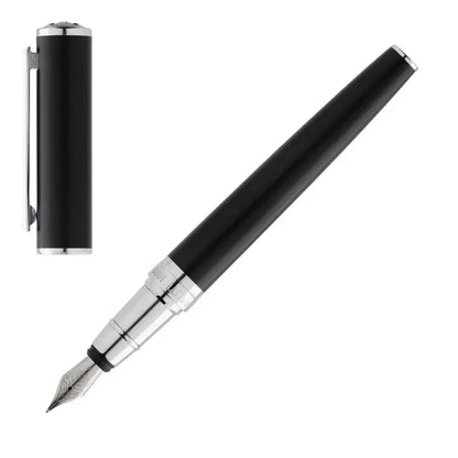 Cerruti 1881 NST0962A Motley Black Fountain Pen