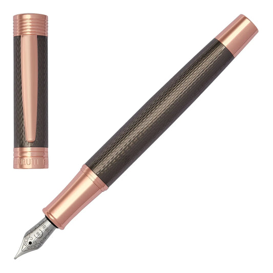 Cerruti 1881 NST4762D Zoom Diamond Gun Fountain Pen