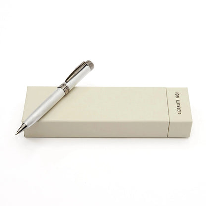 Cerruti 1881 NST4764B Zoom Diamond Chrome Ballpoint Pen