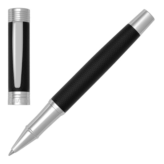 Cerruti 1881 NST4765A Zoom Diamond Black Rollerball Pen