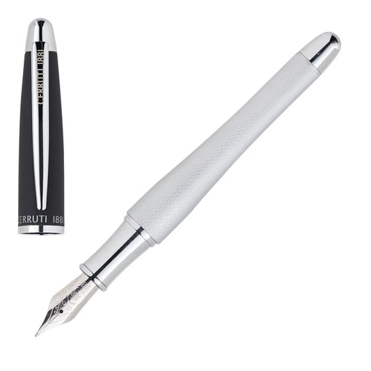 Cerruti 1881 NSW0432B Oat Chrome Fountain Pen