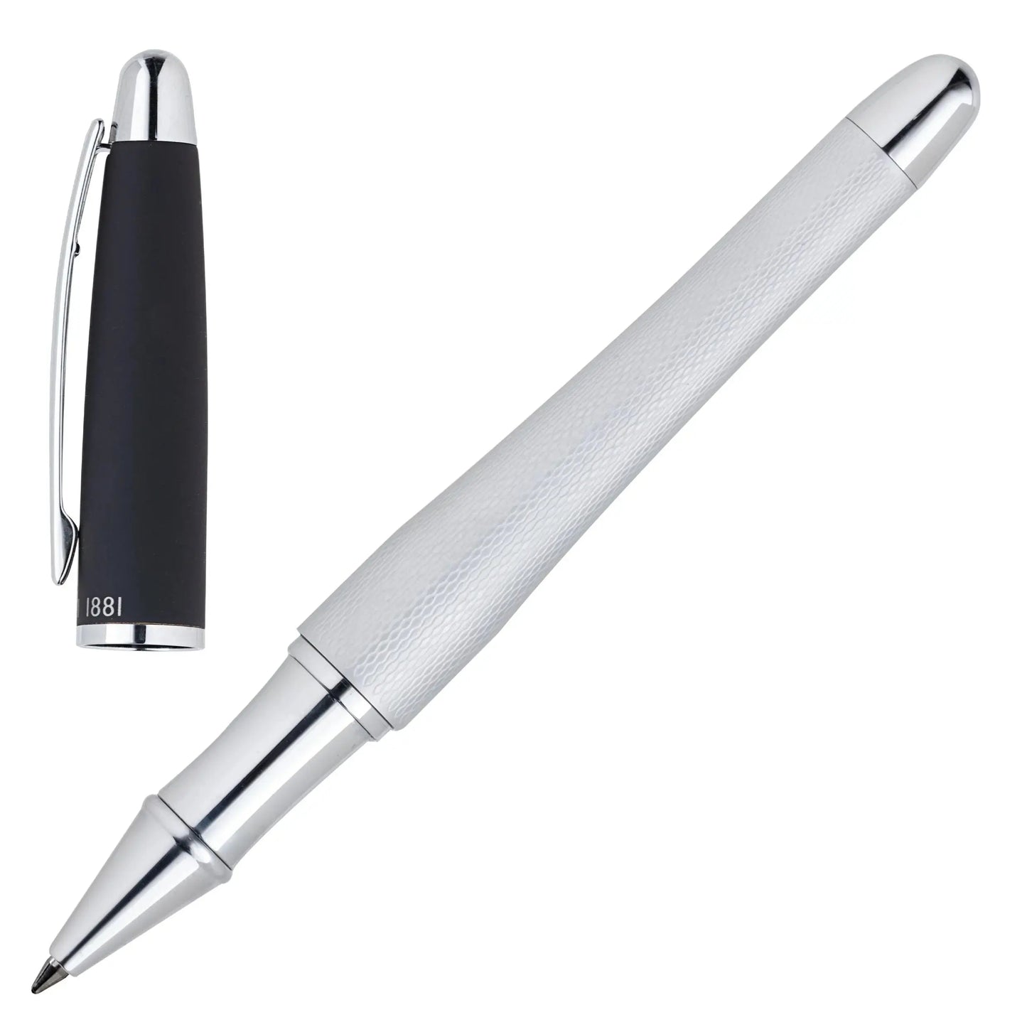 Cerruti 1881 NSW0435B Oat Chrome Rollerball Pen