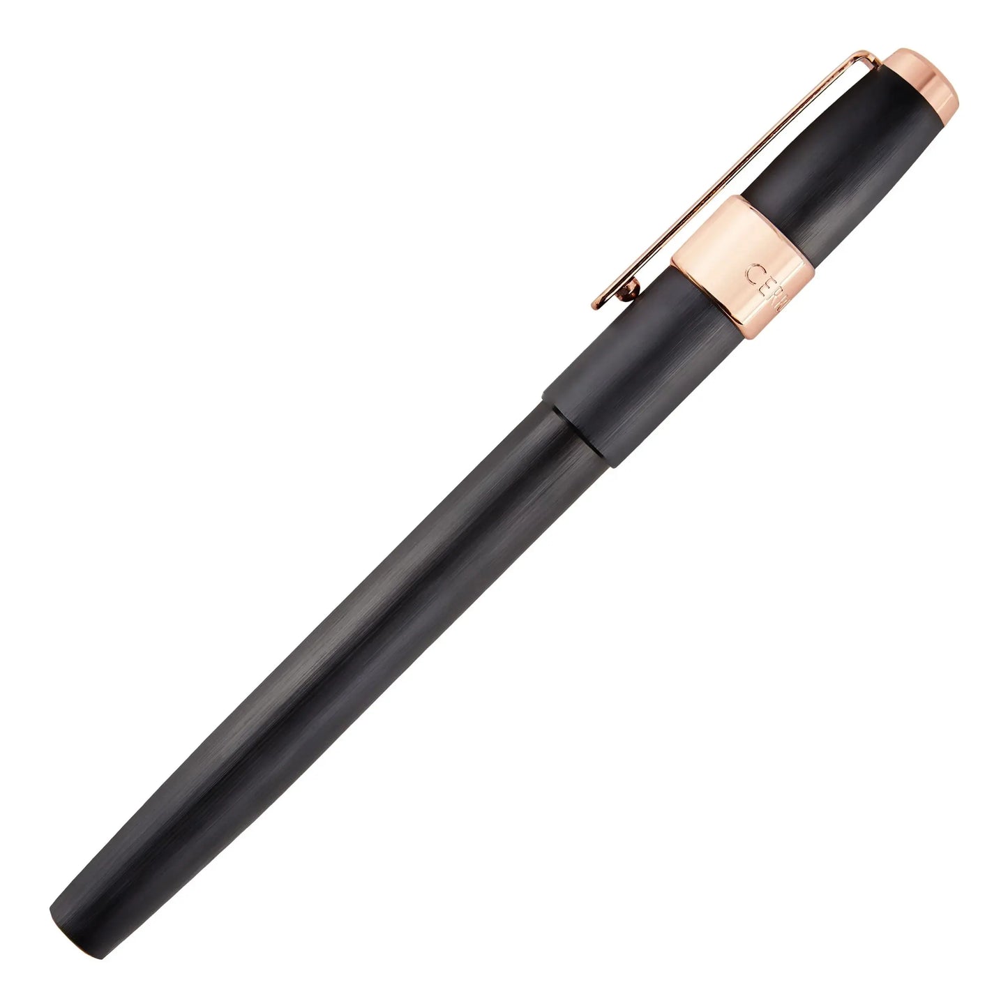 Cerruti 1881 NSW3565A Block Brushed Black Rollerball Pen