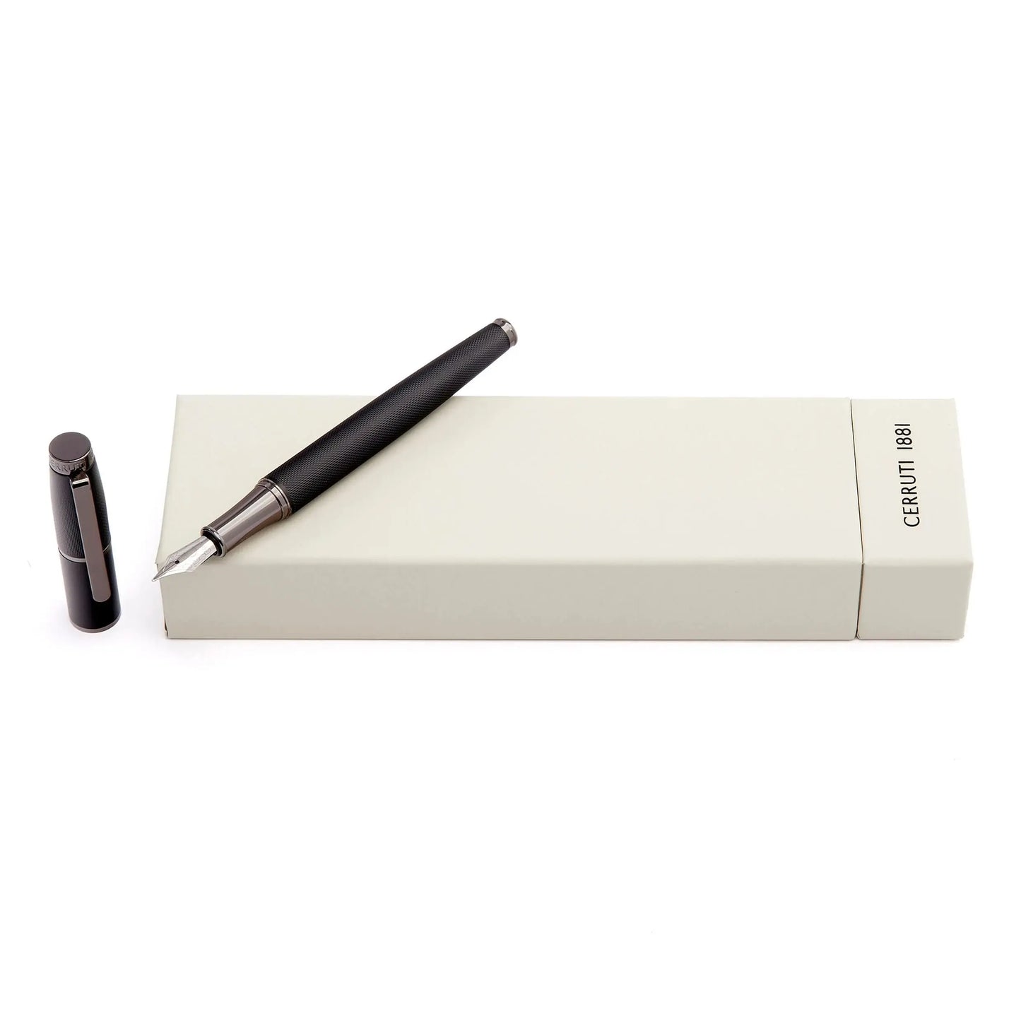 Cerruti 1881 NSW4542A Brick Black Fountain Pen