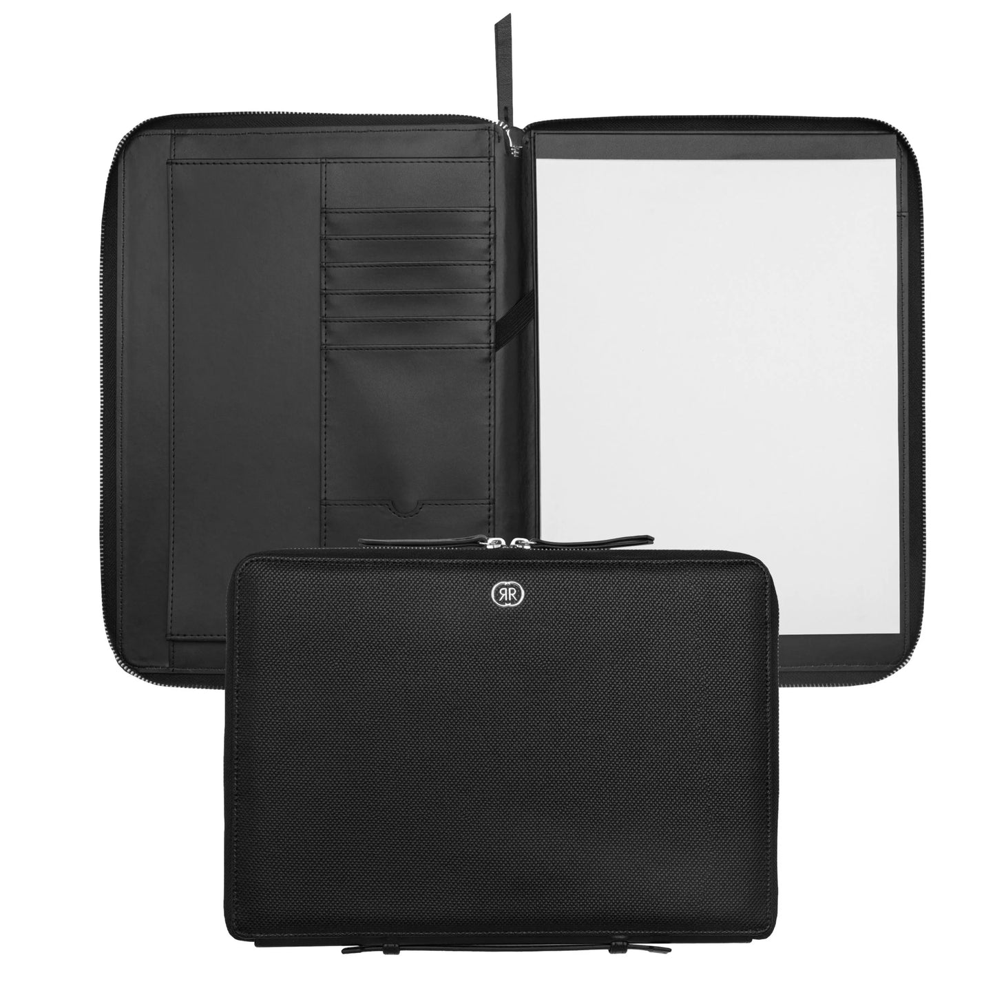 Cerruti 1881 NTA329A Ντοσιέ A4 Regent Black Zip Folder