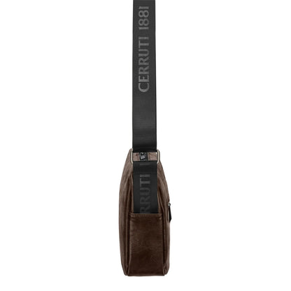 Cerruti 1881 NTR626Y Τσάντα Hudson Brown Reporter Bag