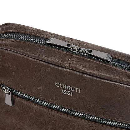 Cerruti 1881 NTR626Y Τσάντα Hudson Brown Reporter Bag