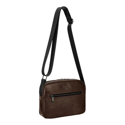 Cerruti 1881 NTR626Y Τσάντα Hudson Brown Reporter Bag
