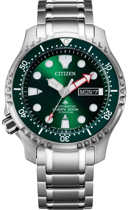 Citizen NY0100-50XE Automatic Promaster Divers Titanium Bracelet