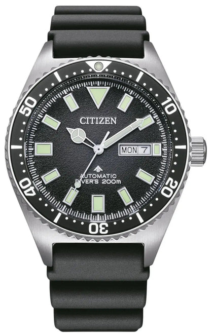 Citizen NY0120-01EE Automatic Promaster Diver Black Rubber Strap