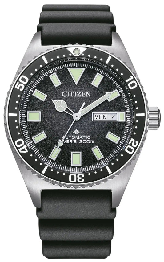 Citizen NY0120-01EE Automatic Promaster Diver Black Rubber Strap