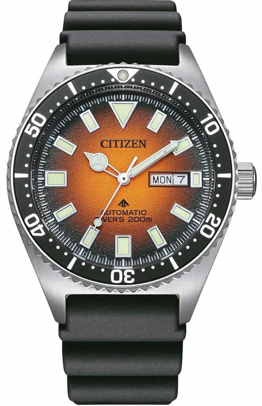 Citizen NY0120-01ZE Automatic Promaster Diver Black Rubber Strap