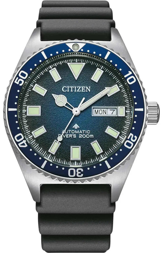Citizen NY0129-07LE Automatic Promaster Diver Black Rubber Strap