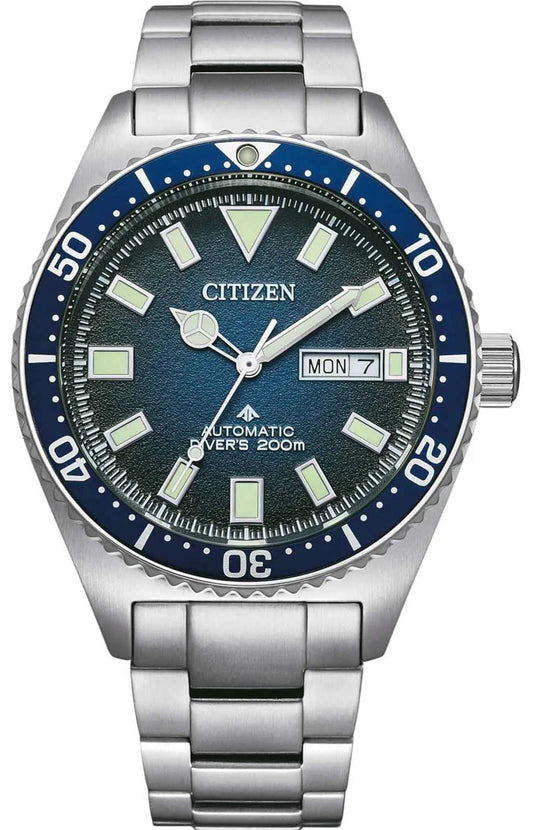 Citizen NY0129-58LE Automatic Promaster Diver Stainless Steel Bracelet