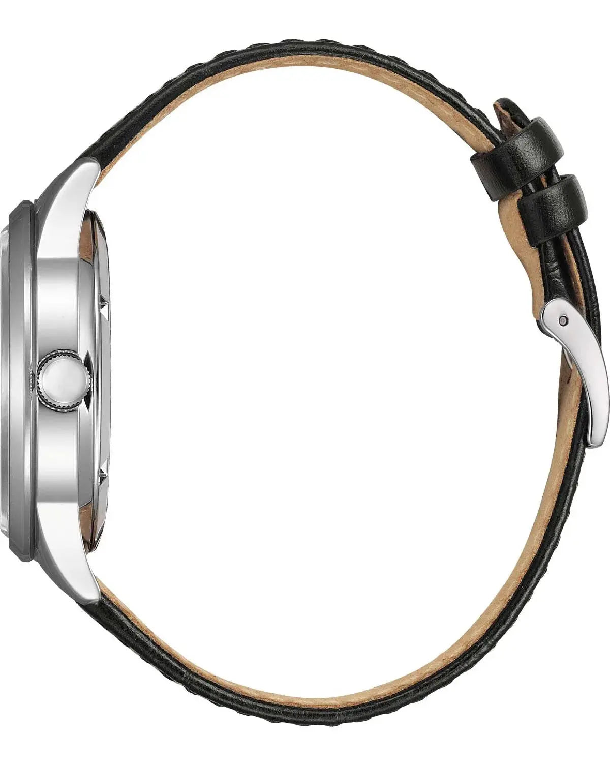 Citizen NY4058-01EE Automatic Black Leather Strap