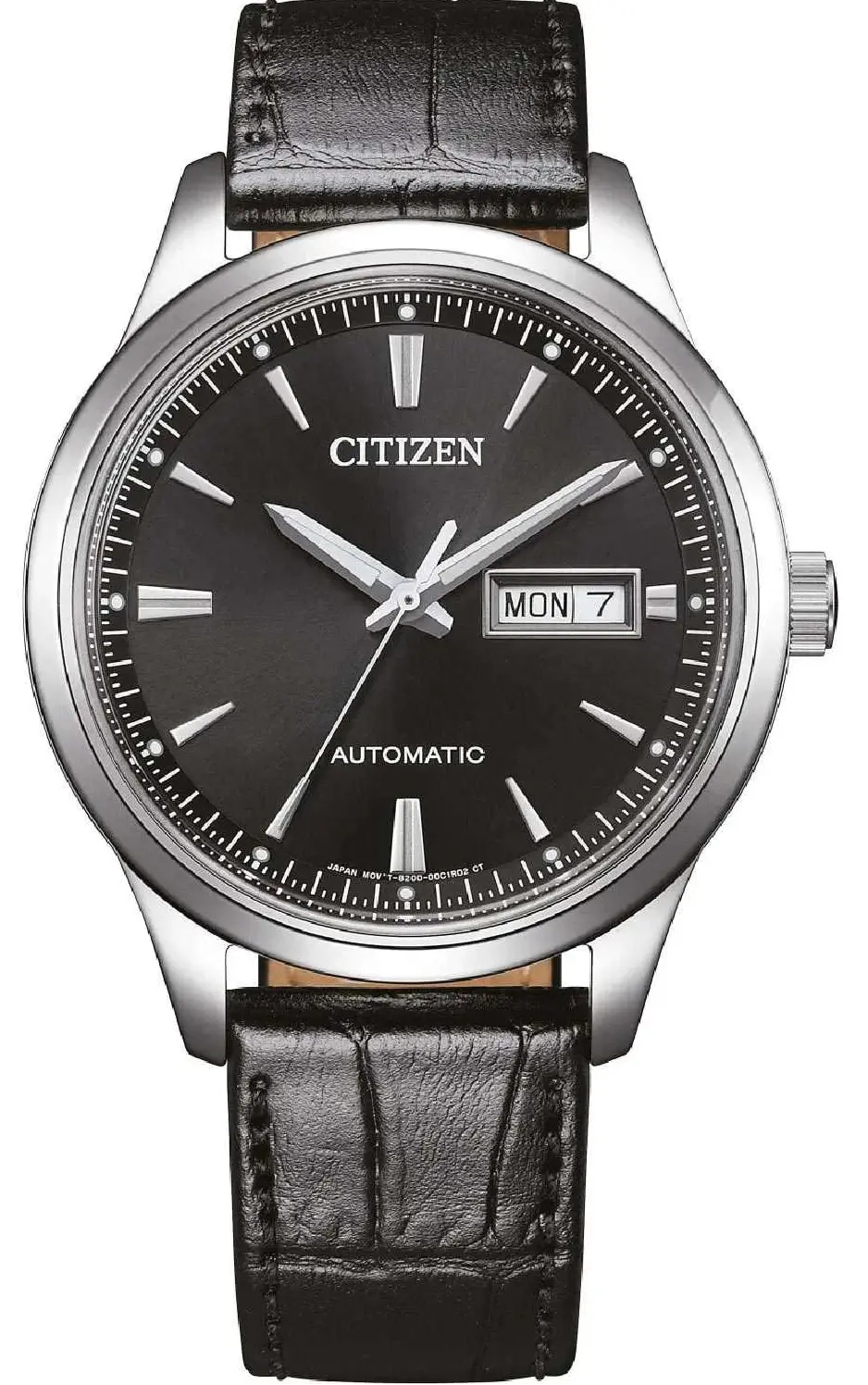 Citizen NY4058-01EE Automatic Black Leather Strap