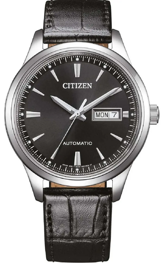 Citizen NY4058-01EE Automatic Black Leather Strap