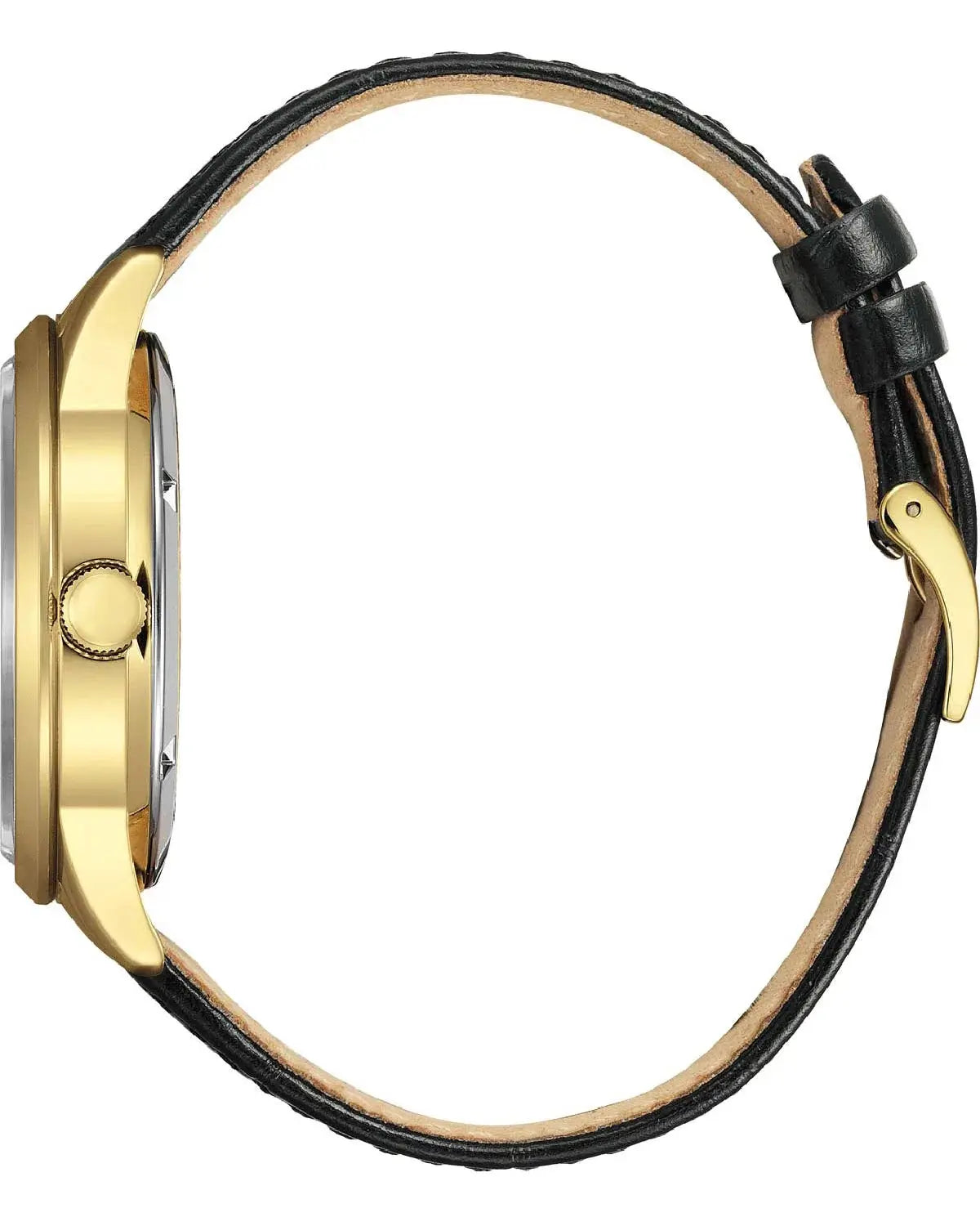 Citizen NY4059-09AE Automatic Black Leather Strap
