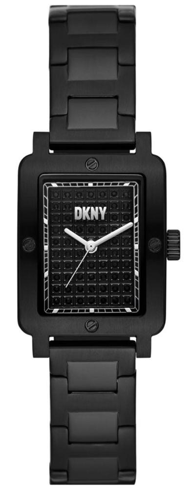 DKNY NY6664 City Rivet Black Stainless Steel Bracelet