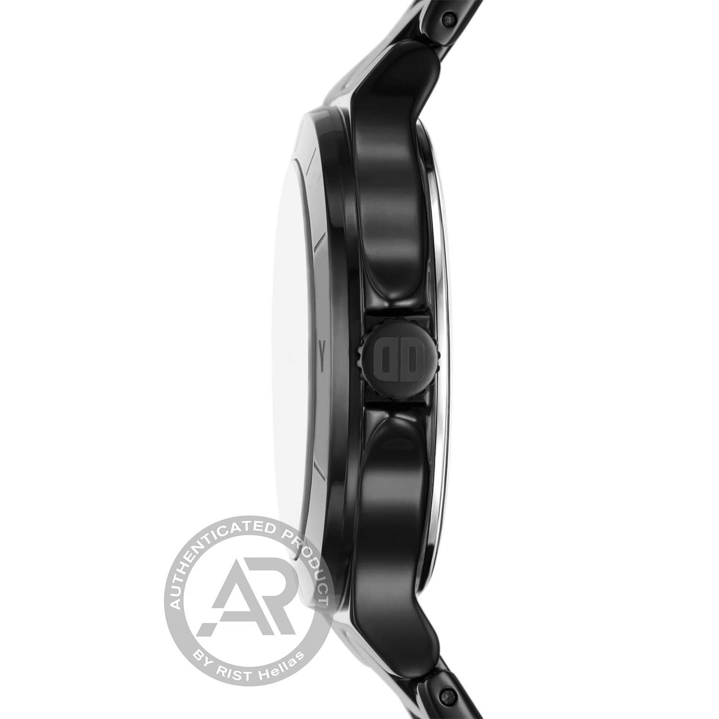 DKNY NY6668 Chambers Black Stainless Steel Bracelet