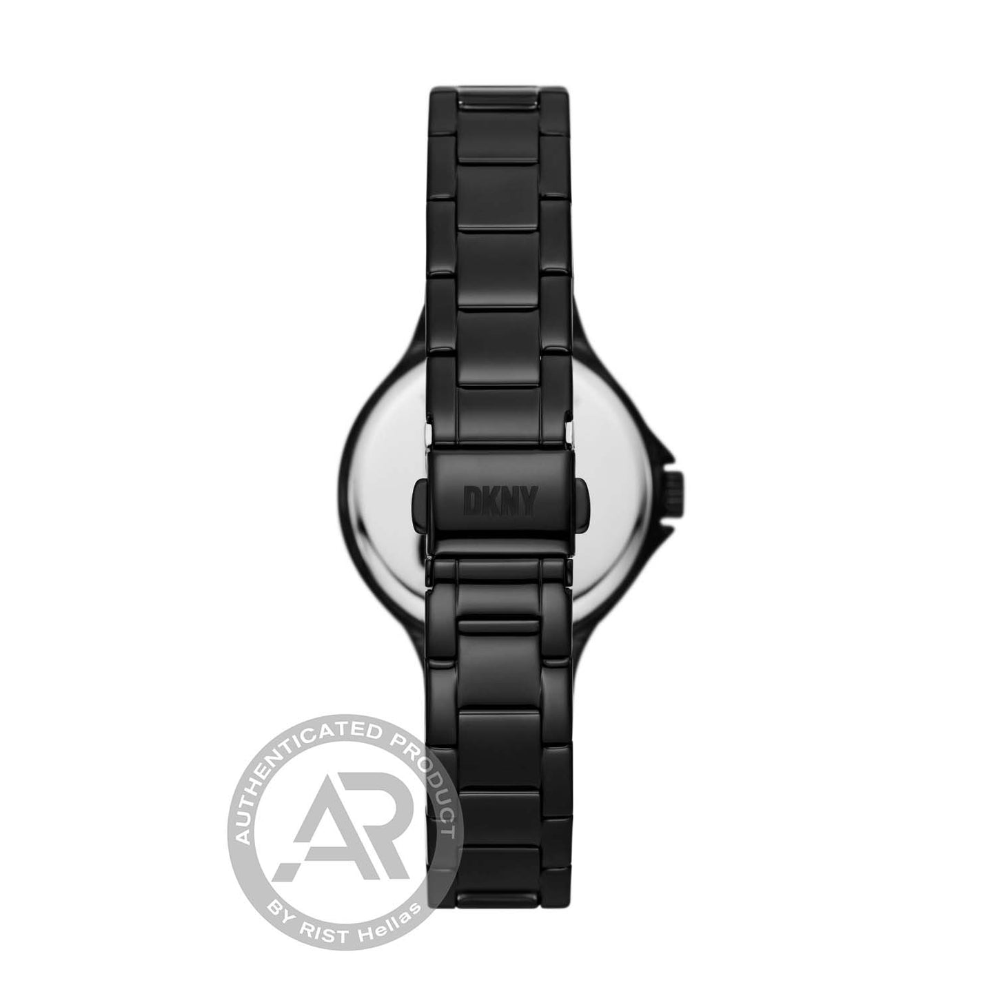 DKNY NY6668 Chambers Black Stainless Steel Bracelet