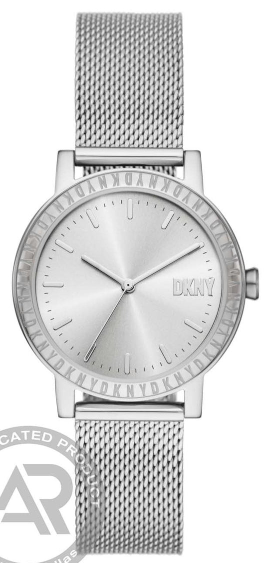 DKNY NY6687 Soho D Silver Stainless Steel Bracelet