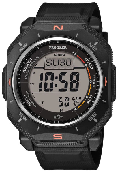 Casio PRG-69-1ER Protrek Solar Black Rubber Strap