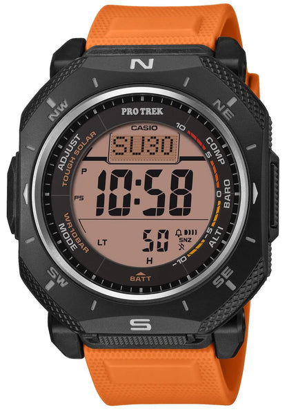 Casio PRG-69-4ER Protrek Solar Orange Rubber Strap