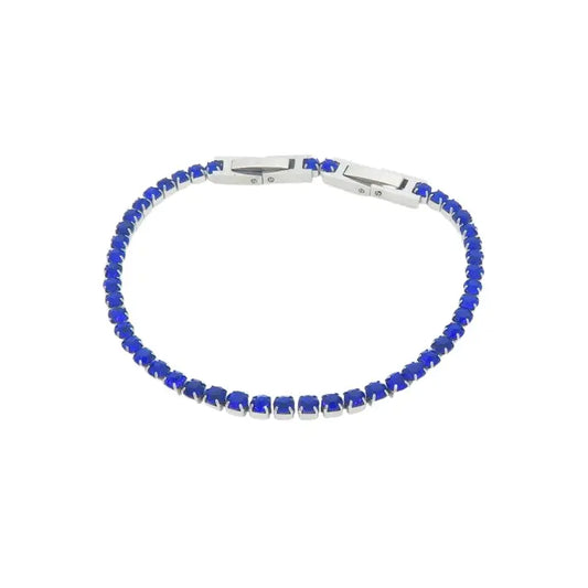 Puppis PUB85383G Gold Plated Steel Bracelet with White Zircon