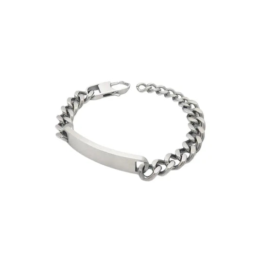 Puppis PUB06269S Men's Leather and Steel Bracelet