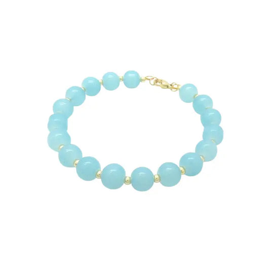 Puppis PUB85383G Gold Plated Steel Bracelet with White Zircon