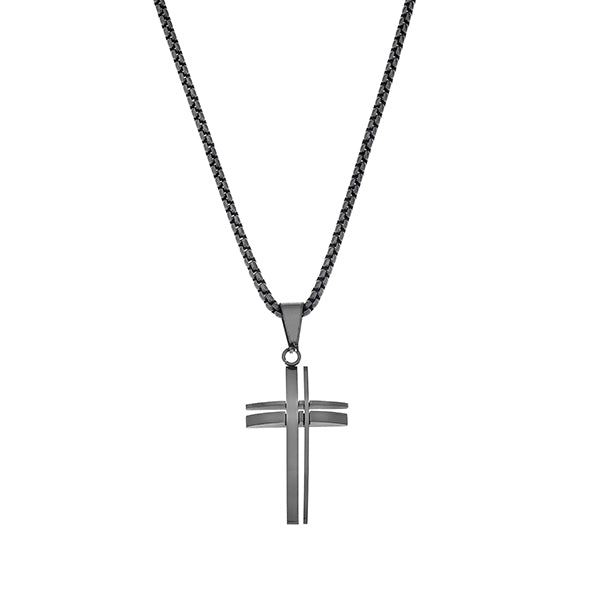 Puppis PUP10030S Men's Stainless Steel Cross