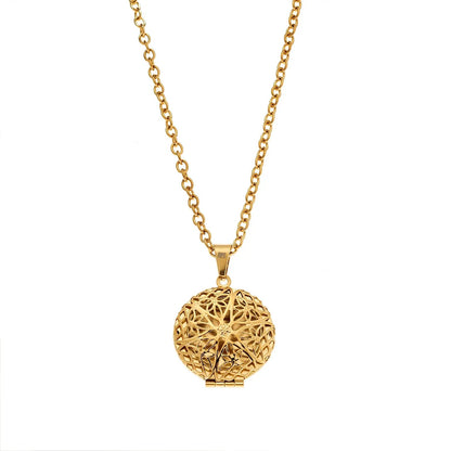 Puppis PUP54087G Κολιέ για Φωτογραφία από Επιχρυσωμένο Ατσάλι