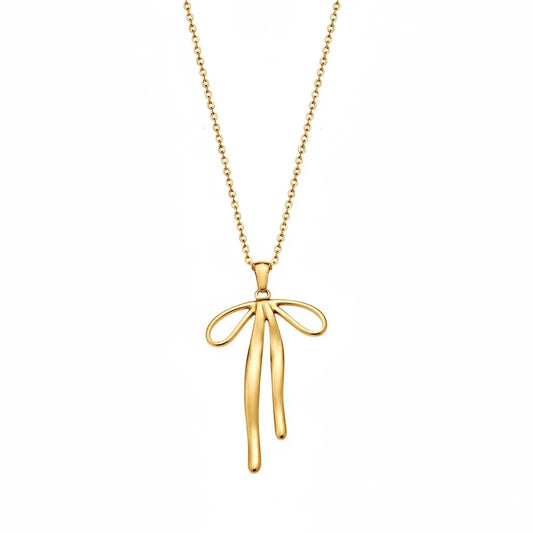 Puppis PUP15136R Rose Gold Plated Steel Necklace with Pearl