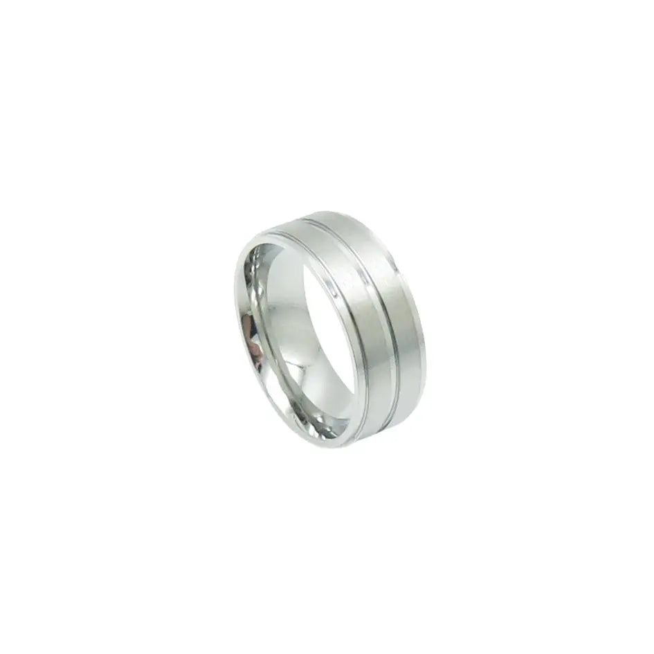 Puppis PUR83052S Men's Stainless Steel Ring