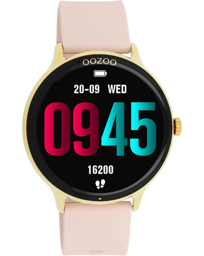 OOZOO Q00131 45mm Smartwatch Pink Silicon Strap