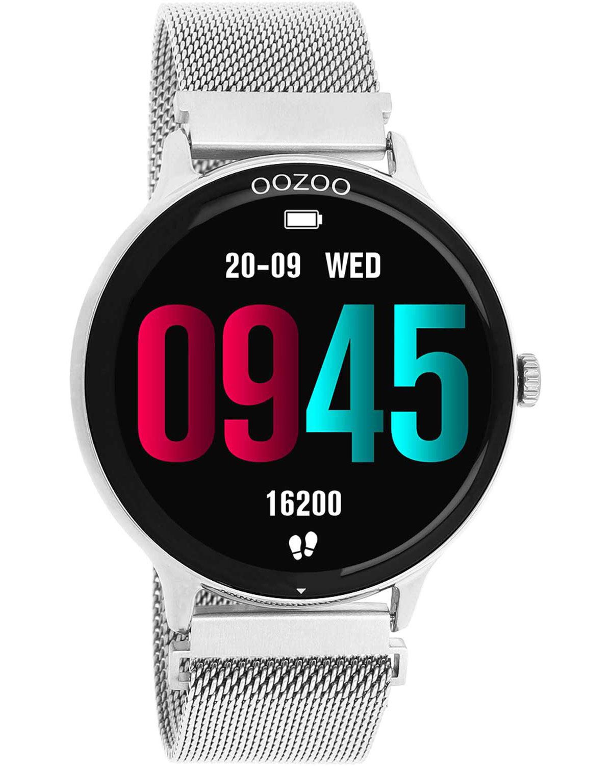 OOZOO Q00135 45mm Smartwatch Stainless Steel Bracelet