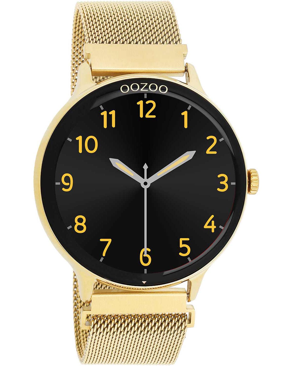 OOZOO Q00136 45mm Smartwatch Gold Stainless Steel Bracelet