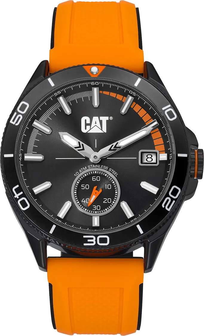 CATERPILLAR QD16123123 Dome Orange Silicon Strap