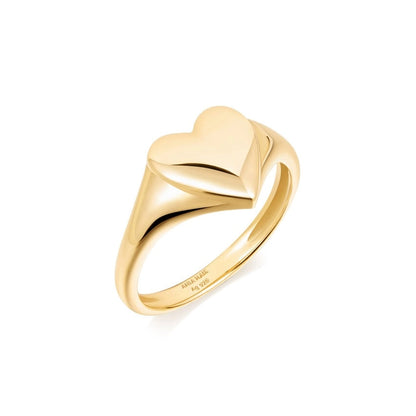 Ania Haie R057-02G-54 Δαχτυλίδι Love Signet Από Επιχρυσωμένο Ασήμι