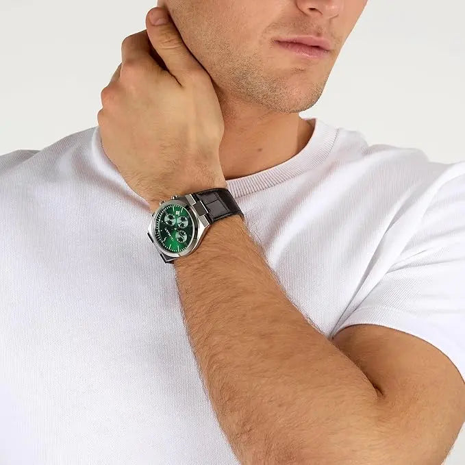 TRUSSARDI R2451175003 T-Milanο Multifunction Black Leather Strap